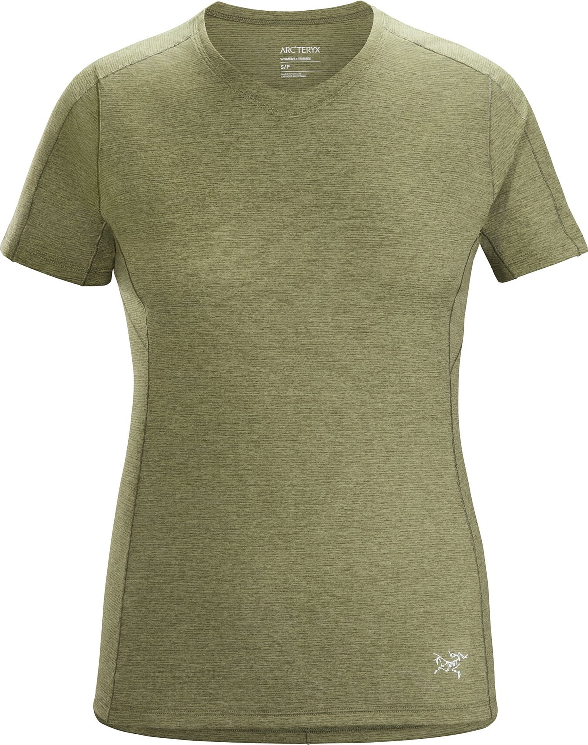 T-shirt Arc'teryx Taema V-Neck Donna Verdi Scuro - IT-7637354